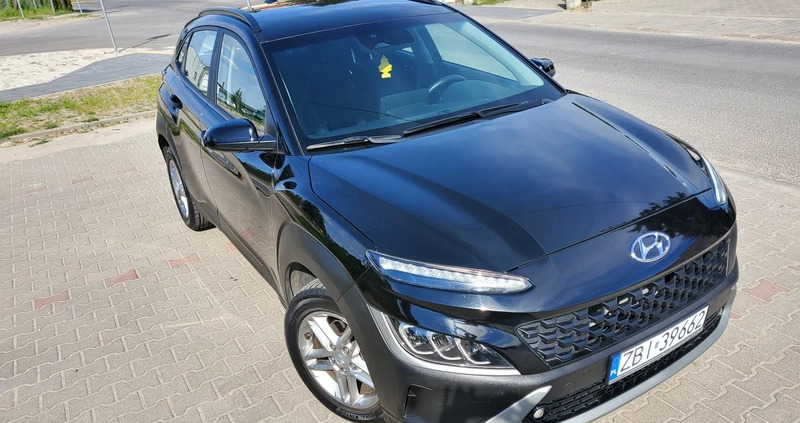 Hyundai Kona cena 75900 przebieg: 27282, rok produkcji 2021 z Wronki małe 79